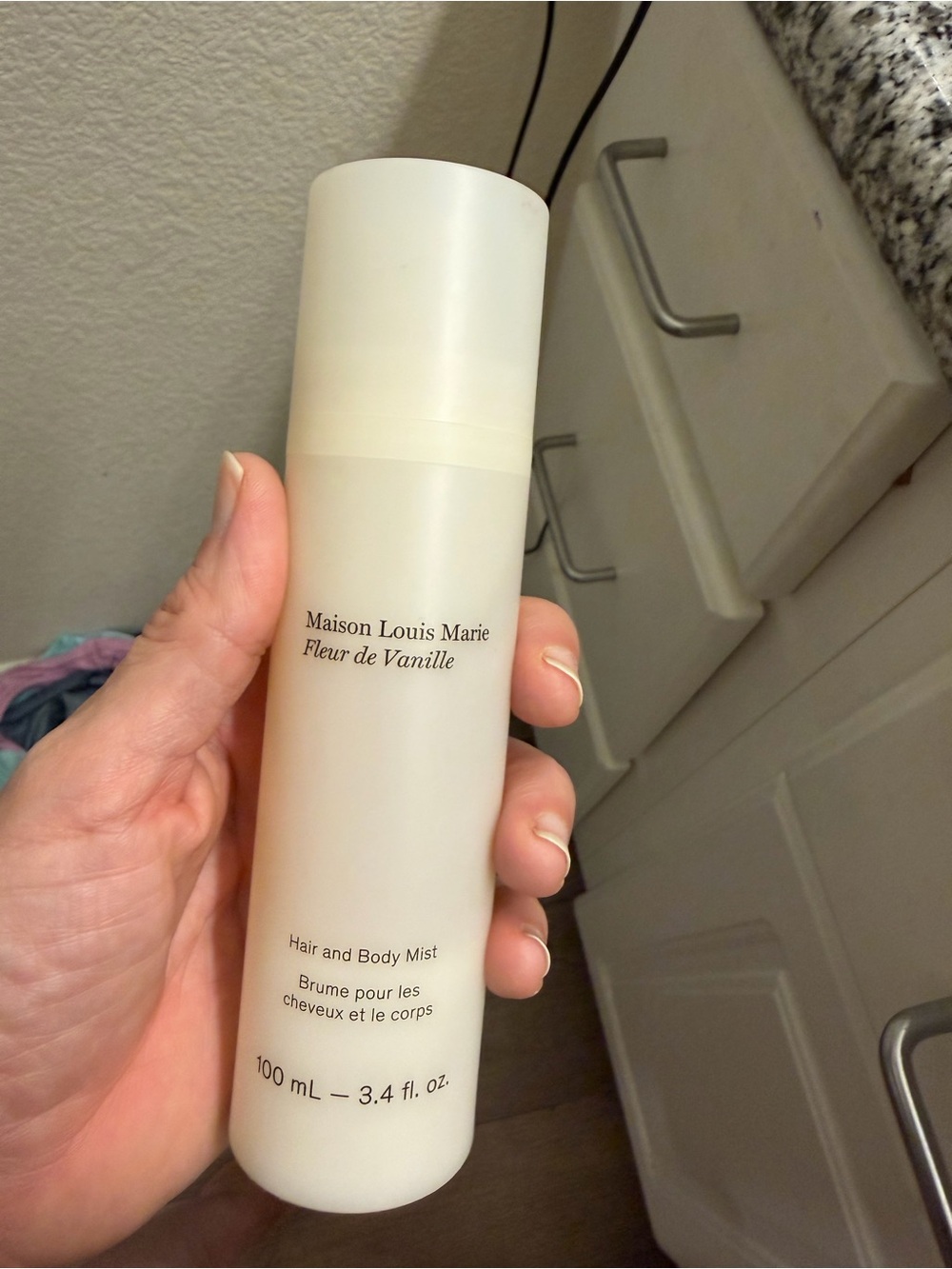 Maison Louis Marie Fleur de Vanille Hair & Body Mist — White 90% full
